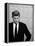 Democratic Presidential Candidate John F. Kennedy During Famed Kennedy Nixon Televised Debate-Paul Schutzer-Framed Premier Image Canvas