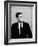 Democratic Presidential Candidate John F. Kennedy During Famed Kennedy Nixon Televised Debate-Paul Schutzer-Framed Photographic Print