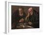 Democritus and Heraclitus by Hendrick Jansz Terbrugghen-Hendrick Jansz Terbrugghen-Framed Giclee Print