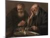 Democritus and Heraclitus by Hendrick Jansz Terbrugghen-Hendrick Jansz Terbrugghen-Mounted Giclee Print