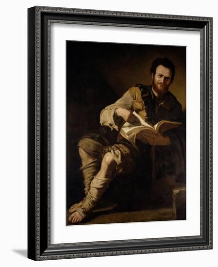 Democritus (C.460-C.370 BC)-Jusepe de Ribera-Framed Giclee Print