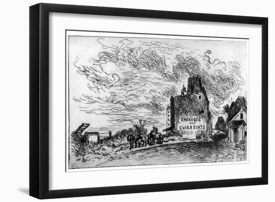 Demolition, C1840-1890-Johan Barthold Jongkind-Framed Giclee Print
