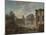 Demolition of the Chateau of Meudon, 1806-Hubert Robert-Mounted Giclee Print