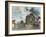 Demolition Work in Rue Des Francs-Bourgeois-Saint-Marcel-Johan-Barthold Jongkind-Framed Giclee Print