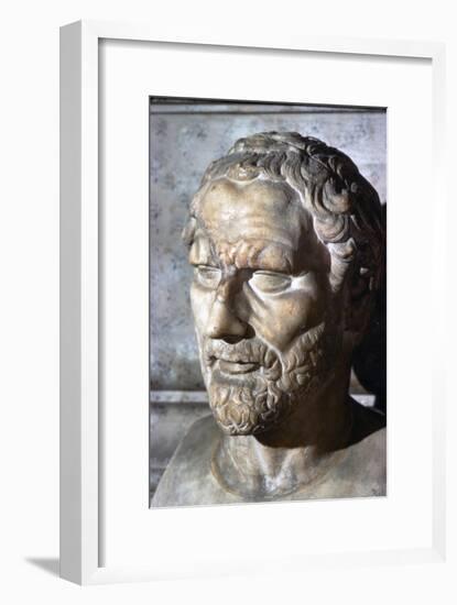 Demosthenes. Greek Orator & Statesman, 384-322 BC-Unknown-Framed Giclee Print