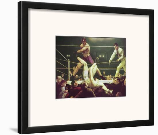 Dempsey and Fipro, 1924-George Wesley Bellows-Framed Art Print