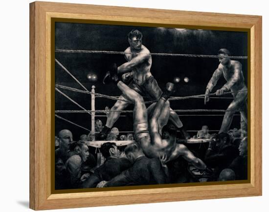 Dempsey and Firpo, 1923-24 (Litho)-George Wesley Bellows-Framed Premier Image Canvas