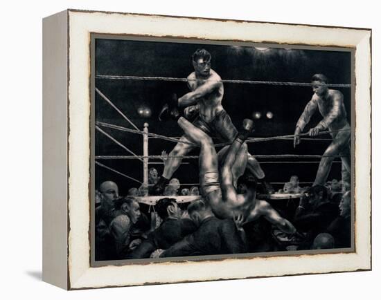 Dempsey and Firpo, 1923-24 (Litho)-George Wesley Bellows-Framed Premier Image Canvas