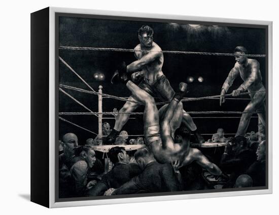 Dempsey and Firpo, 1923-24 (Litho)-George Wesley Bellows-Framed Premier Image Canvas