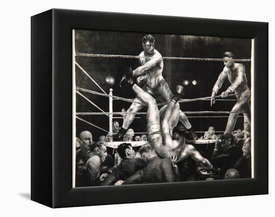 Dempsey and Firpo, 1923-24-George Wesley Bellows-Framed Premier Image Canvas