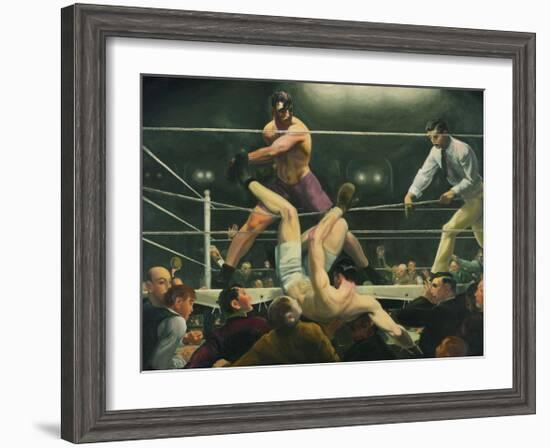 Dempsey and Firpo-George Wesley Bellows-Framed Premium Giclee Print