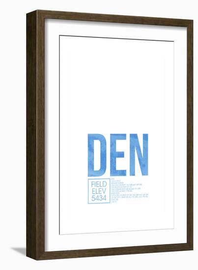 DEN ATC-08 Left-Framed Giclee Print