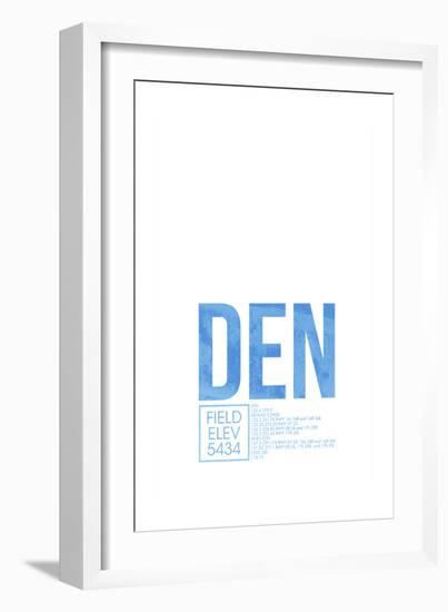 DEN ATC-08 Left-Framed Giclee Print