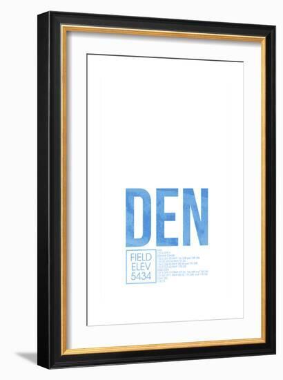 DEN ATC-08 Left-Framed Giclee Print