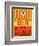 DEN Denver Luggage Tag 1-NaxArt-Framed Premium Giclee Print