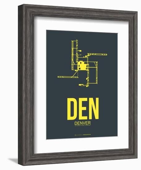 Den Denver Poster 1-NaxArt-Framed Art Print