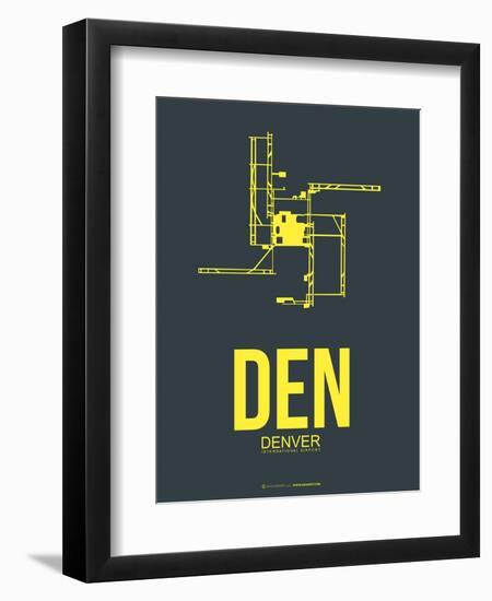 Den Denver Poster 1-NaxArt-Framed Art Print