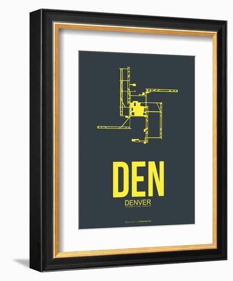 Den Denver Poster 1-NaxArt-Framed Art Print