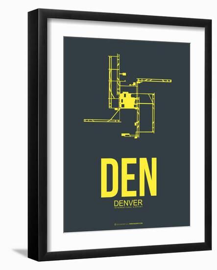 Den Denver Poster 1-NaxArt-Framed Art Print