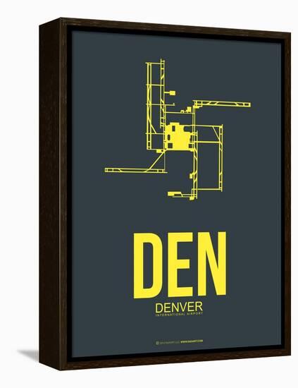 Den Denver Poster 1-NaxArt-Framed Stretched Canvas