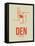 Den Denver  Poster 2-NaxArt-Framed Stretched Canvas