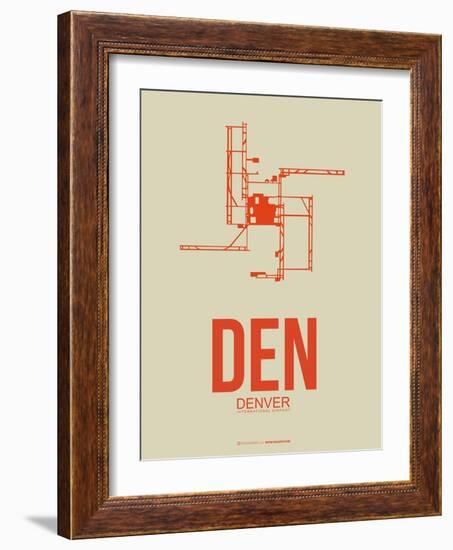 Den Denver  Poster 2-NaxArt-Framed Art Print