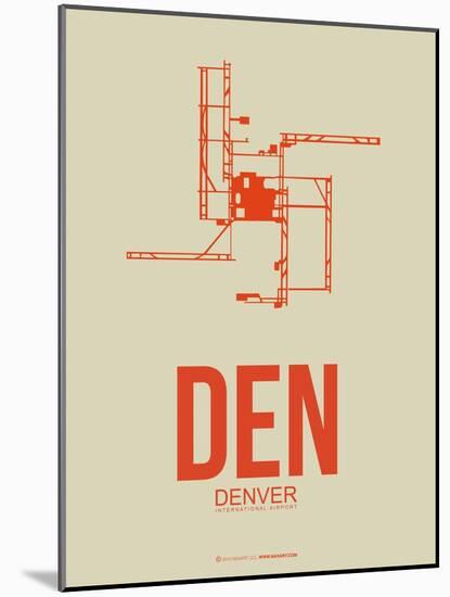 Den Denver  Poster 2-NaxArt-Mounted Art Print