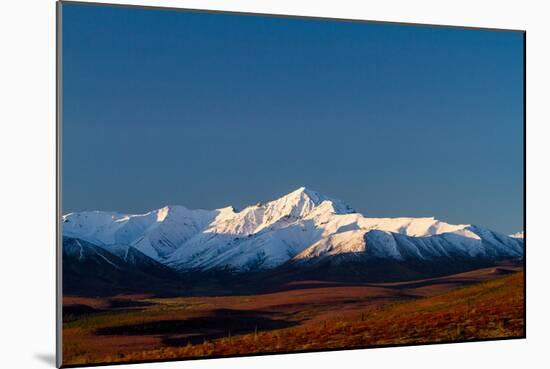 Denali In The Fall On A Clear Day-Lindsay Daniels-Mounted Photographic Print