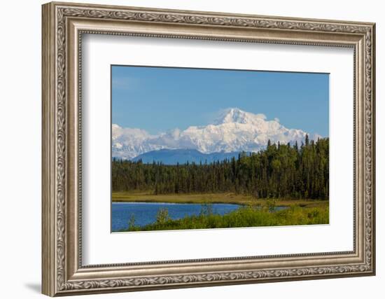 Denali (Mckinley) Peak in Alaska, USA-Andrushko Galyna-Framed Photographic Print