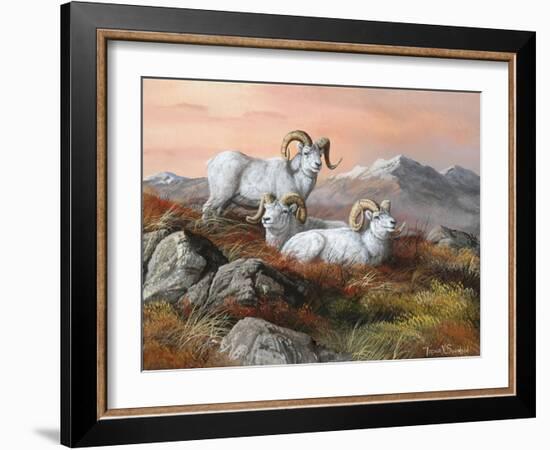 Denali Trio-Trevor V. Swanson-Framed Giclee Print