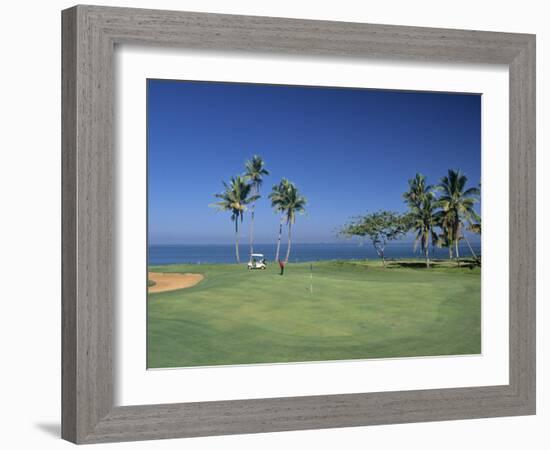 Denarau Golf Course, Danarau, Viti Levu, Fiji-Neil Farrin-Framed Photographic Print