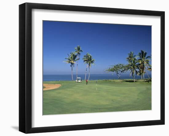 Denarau Golf Course, Danarau, Viti Levu, Fiji-Neil Farrin-Framed Photographic Print