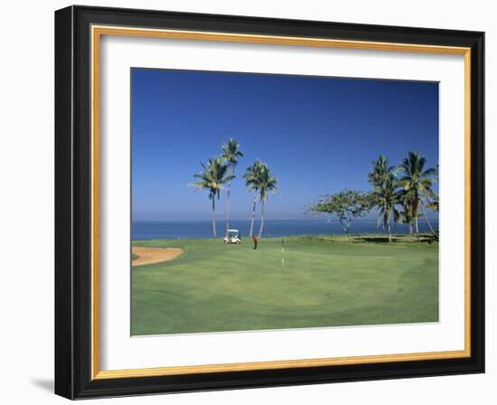 Denarau Golf Course, Danarau, Viti Levu, Fiji-Neil Farrin-Framed Photographic Print