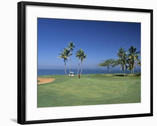 Denarau Golf Course, Danarau, Viti Levu, Fiji-Neil Farrin-Framed Photographic Print