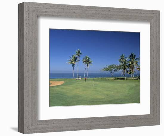 Denarau Golf Course, Danarau, Viti Levu, Fiji-Neil Farrin-Framed Premium Photographic Print