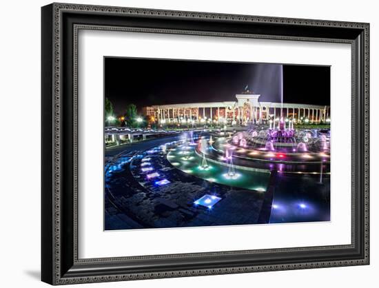 Dendra Park Almaty Kazakhstan-null-Framed Art Print