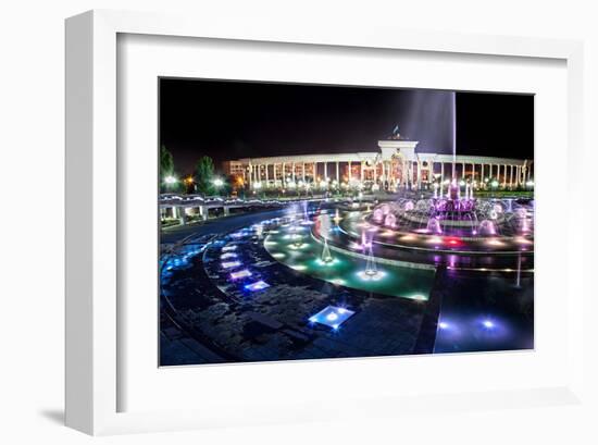 Dendra Park Almaty Kazakhstan-null-Framed Art Print