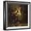 Denial of St. Peter-Rembrandt van Rijn-Framed Giclee Print