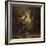 Denial of St. Peter-Rembrandt van Rijn-Framed Giclee Print