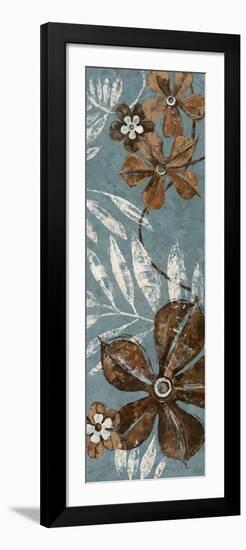 Denim Garden I-Maria Donovan-Framed Art Print