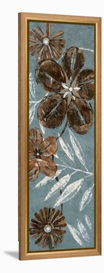 Denim Garden II-Maria Donovan-Framed Stretched Canvas
