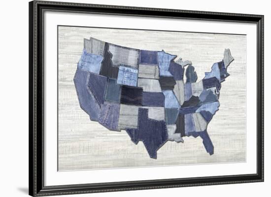 Denim States-Mark Chandon-Framed Giclee Print