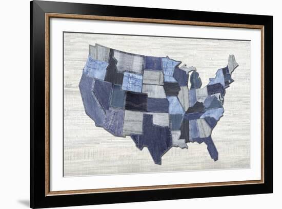 Denim States-Mark Chandon-Framed Giclee Print