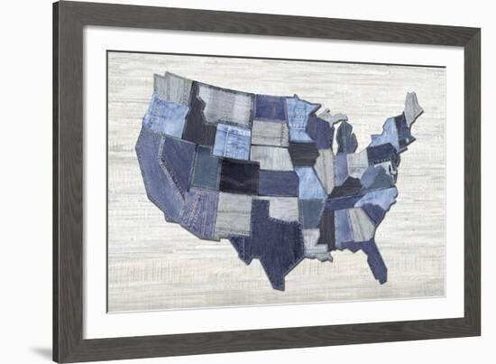 Denim States-Mark Chandon-Framed Giclee Print