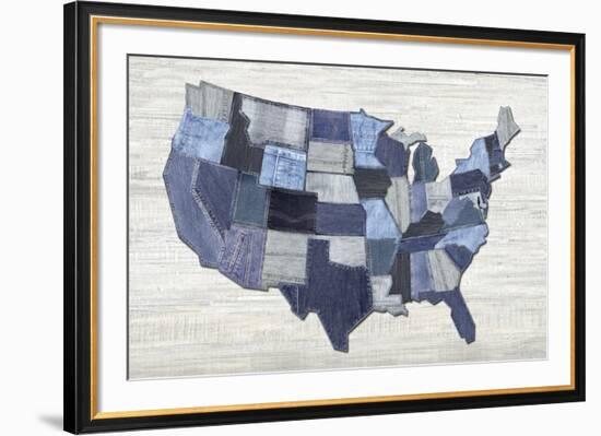 Denim States-Mark Chandon-Framed Giclee Print