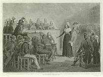 Marie Antoinette at the Revolutionary Tribunal-Denis Auguste Marie Raffet-Giclee Print