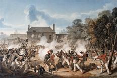 Defence of the Chateau De Hougoumont by the Flank Company, Coldstream Guards 1815, 1815-Denis Dighton-Giclee Print