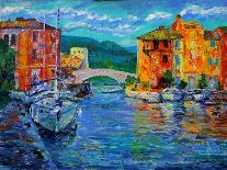 Art Painting of Port Grimaud in France-DenKuvaiev-Photographic Print