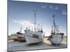 Denmark, Jutland, Lškken, Beach, Boats, Ships-Harald Schšn-Mounted Photographic Print