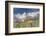 Denmark, Jutland, Lškken, House, Flag, Cloud-Harald Schšn-Framed Photographic Print